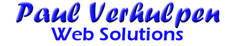 Paul Verhulpen Web Solutions